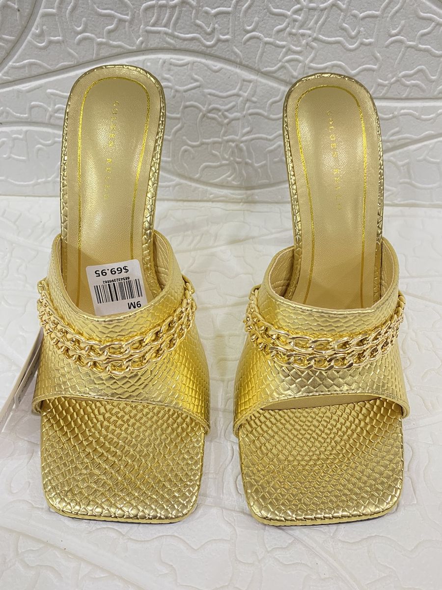 Open Toe Slipper Pointed Heels