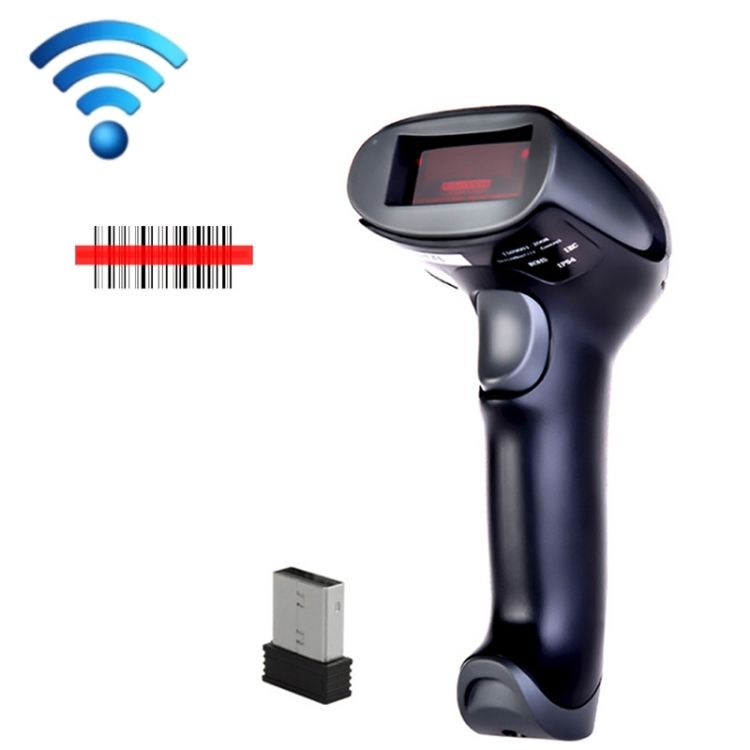 NETUM F5 Barcode Scanner, Model: Wireless Red Light