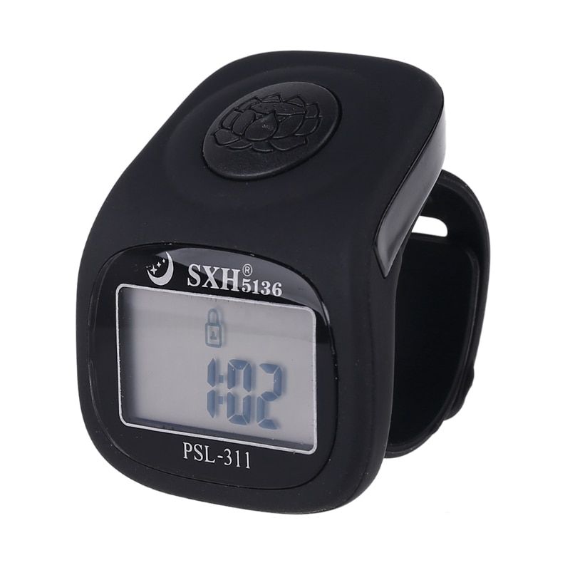 6 Digital Finger Tally Counter 8 Channels W Backlight Time