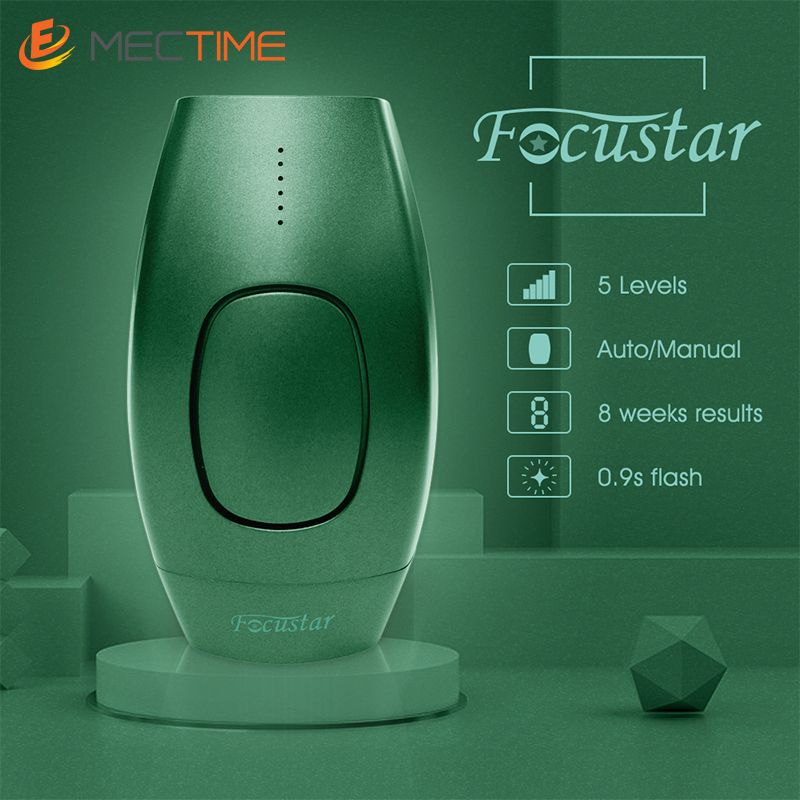 600000 Flashes IPL Laser Epilator Permanent Epilator-Green