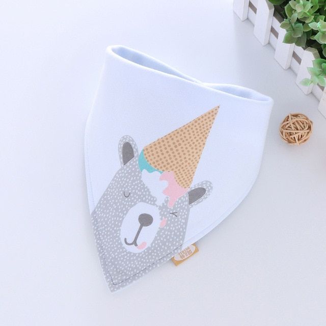 -Cotton -Bandana -Bibs -Baby -Babador -Feeding -Smock 7