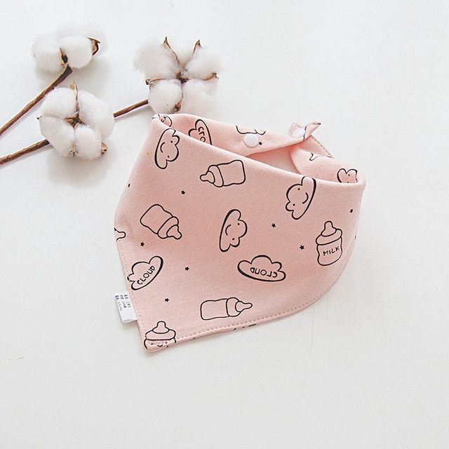 -Cotton -Bandana -Bibs -Baby -Babador -Feeding -Smock 10