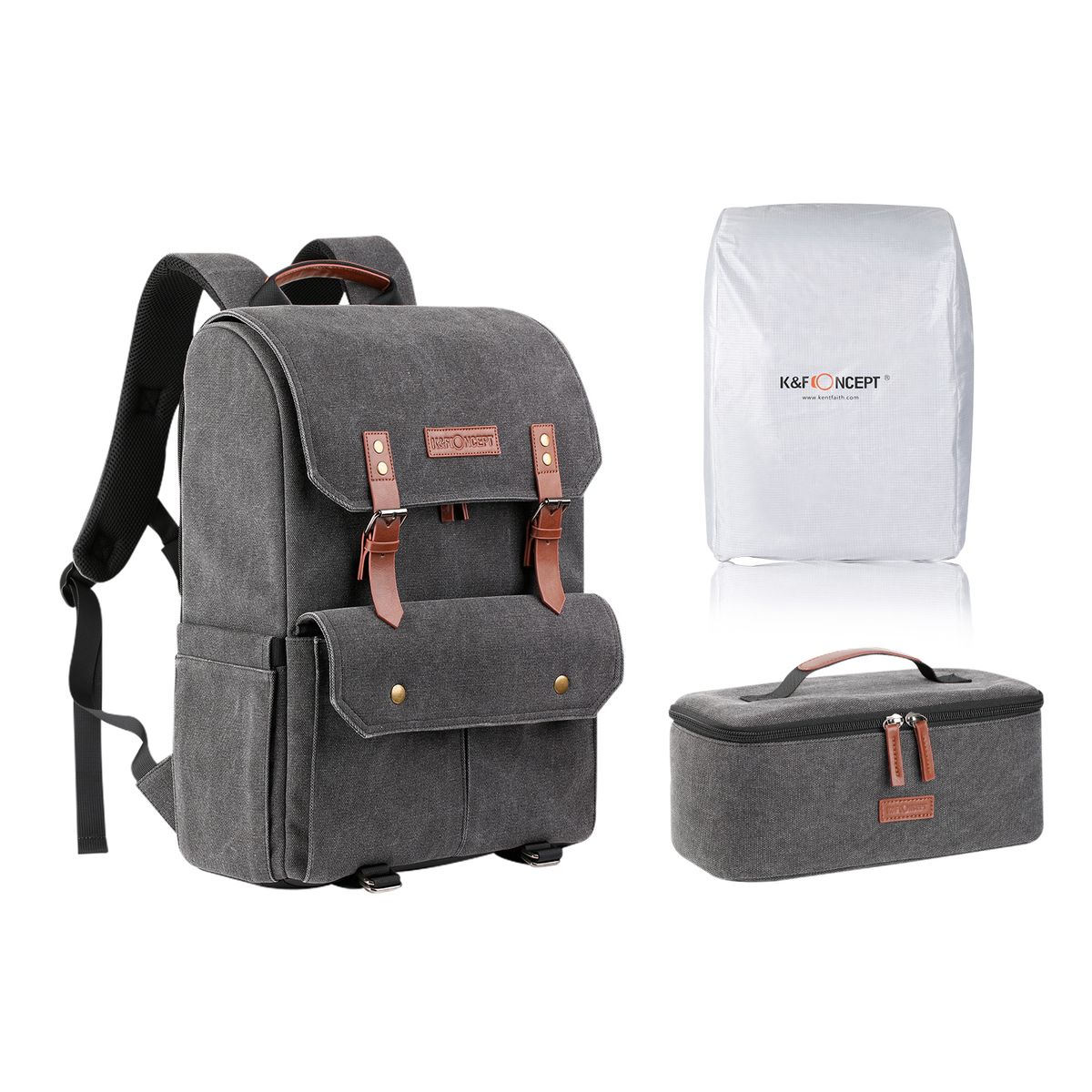 KF13.104 Camera Bag Professional Large Capacity Photography Camera Backpack Waterproof Travel Bag For Lens Tripod