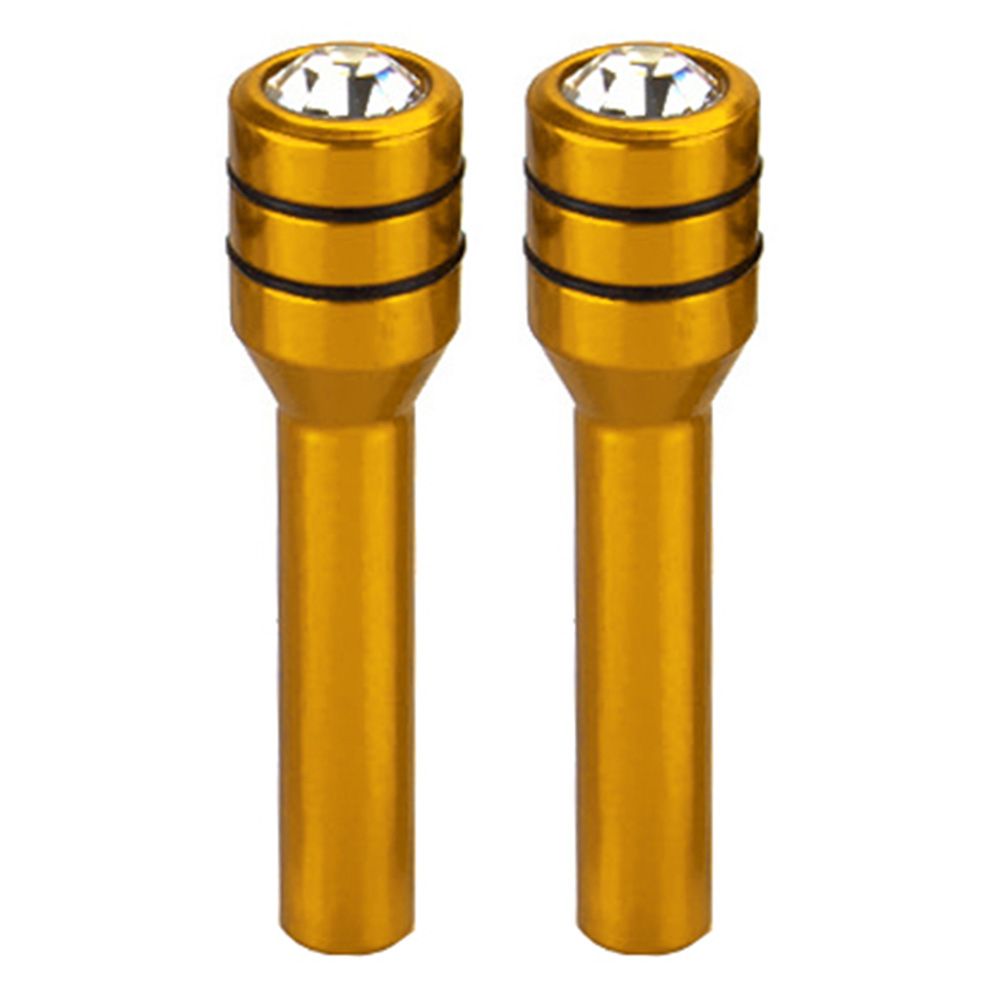 (Gold)Lock Knob Aluminum Alloy Auto Interior Door Lock Knob