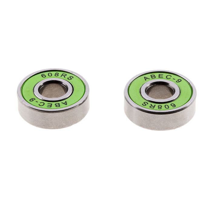 10Pieces   Roller Skate Skateboards Longboard Wheel Bearings Green