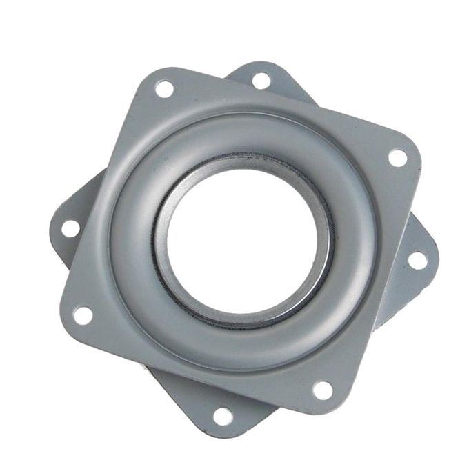 72mm Full Ball Bearing Swivel Plate Metal Lazy Susan Turntable TV Rack