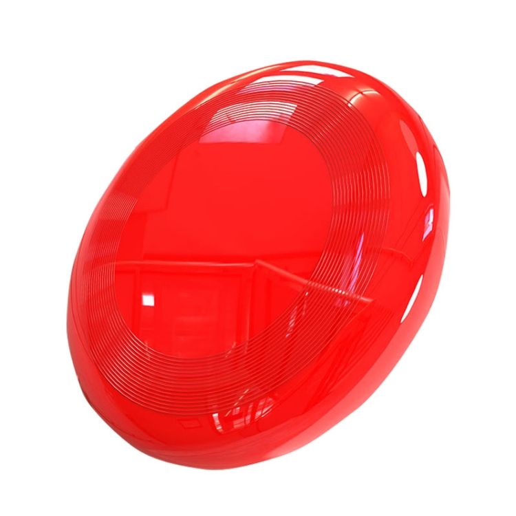 R1223 Sports Fly Plate PP Material, Size: 235mm (Red)