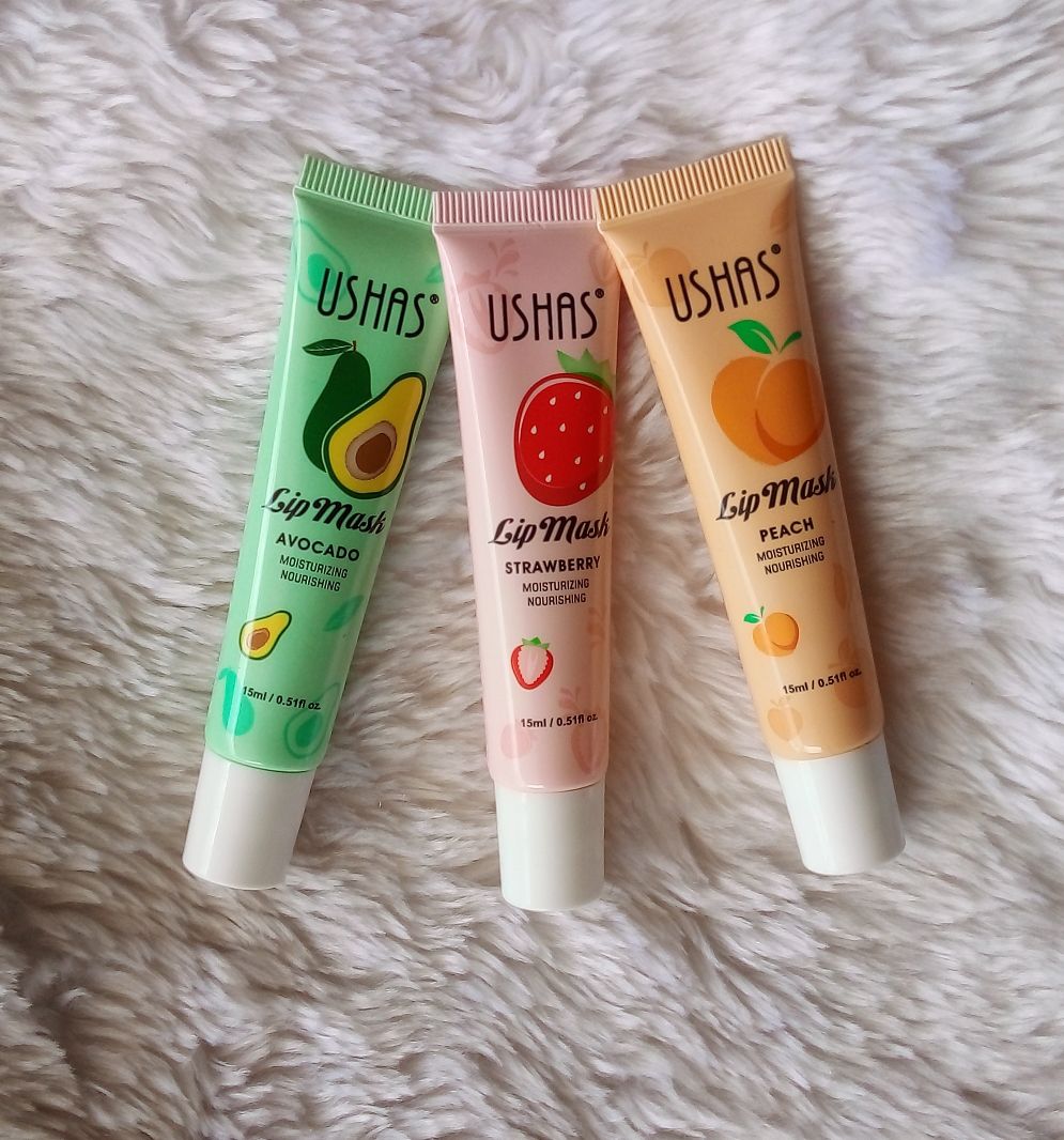 3PCS/SET OF USHAS LIP MASK, LIP GLOSS 15ml