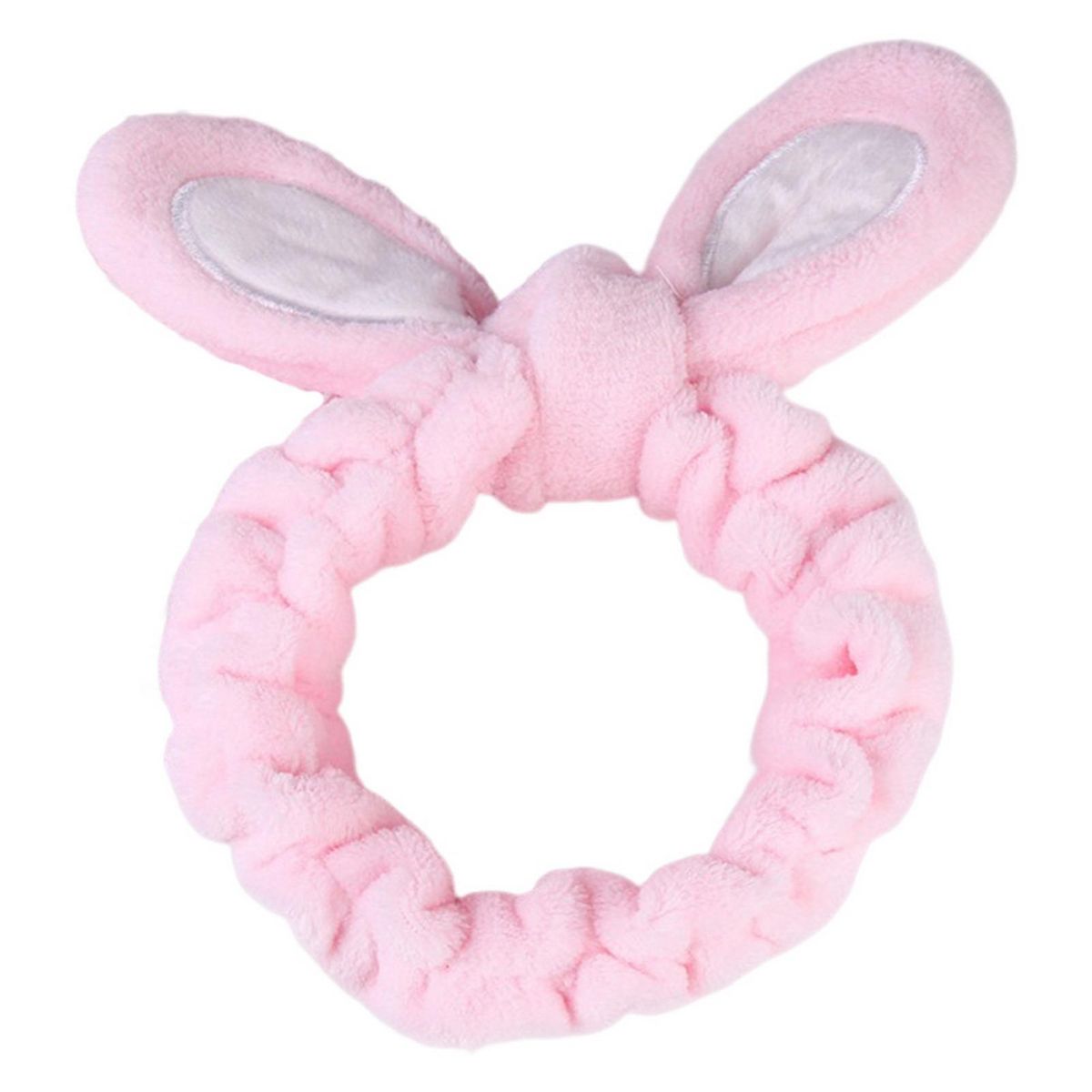 Makeup Headband Cute Face Wash Makeup Hair Band Pink