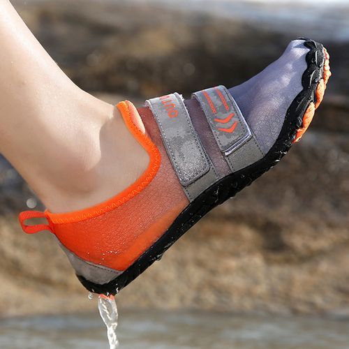 Unisex Five-finger Beach Water Shoes Men Big Size 36-46 Outdoor Quick-drying River Trekking Lovers Swimming Shoes Comfortable Fitness Shoes Grey