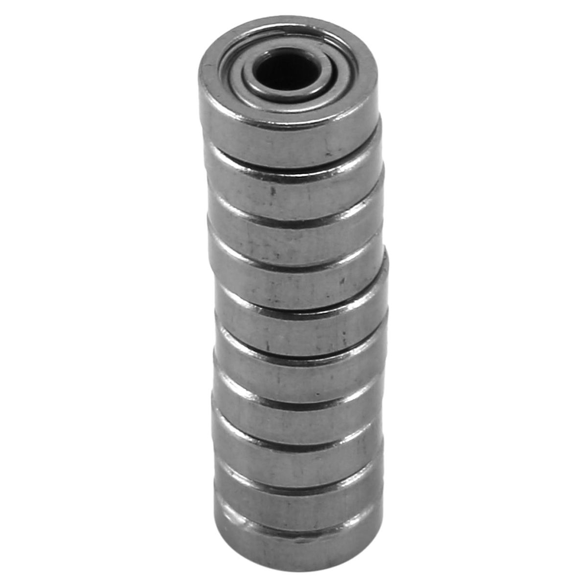 10pcs Miniature Sealed Metal Shielded Metric Ball Model 604 ZZ 4x12x4MM