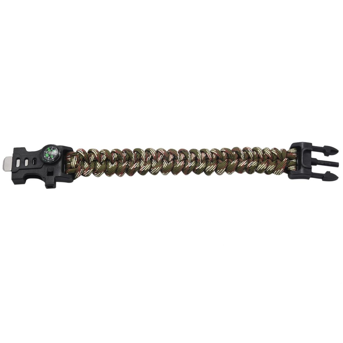 5 in 1 Multifunctional compass Survival Weaving Bracelet