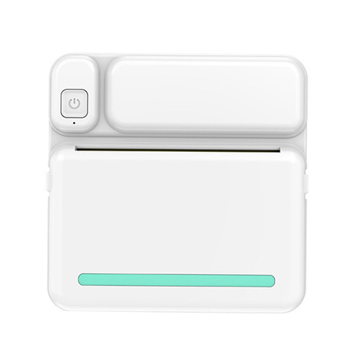 Pocket Printer Inkless Thermal Printing ABS Small-Blue