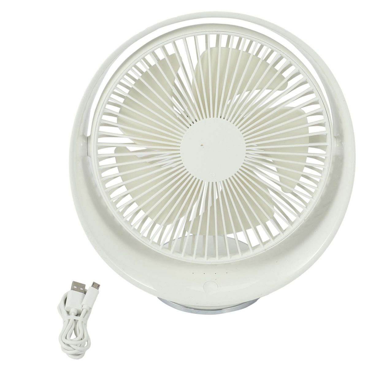 Desktop Fan Air Circulation Rechargeable Electric Fan Natural Wind Usb Rechargeable 12 Inch Angle Adjustable