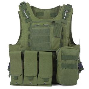 Outlife USMC Airsoft CS Ary Molle Combatault Plate Carrier Outdoor Clothing Hunting Vest Security