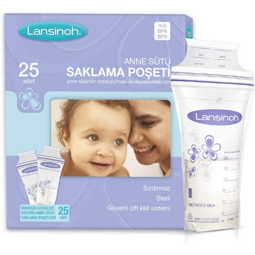 Breast Milk Storage Bag - 25 Pieces