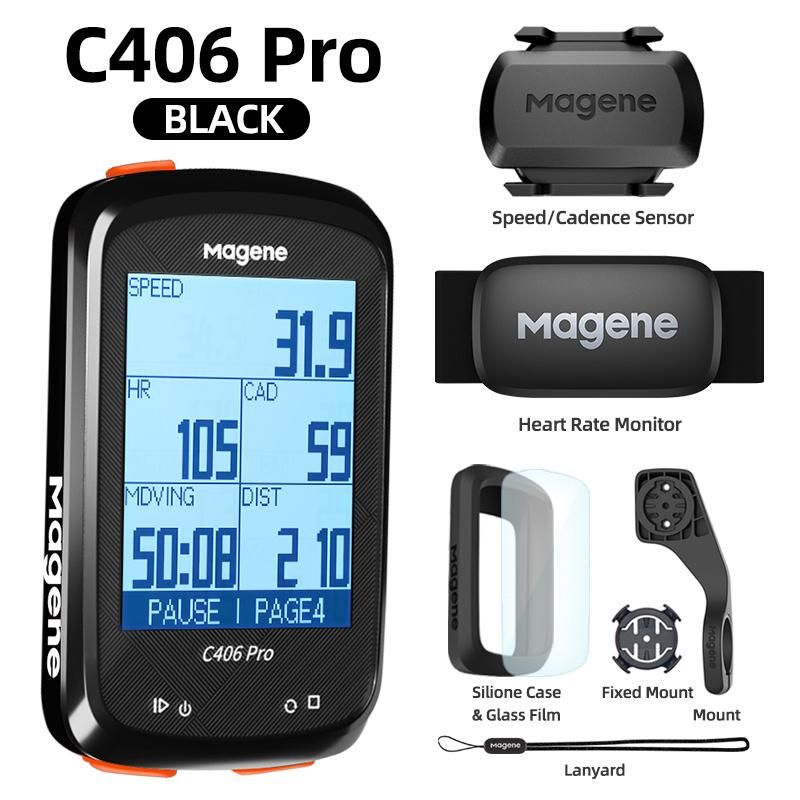 Magene C406 Pro Bike  Computer MTB Road Cycle Smart Wireless Waterproof  Bicycle Odometer