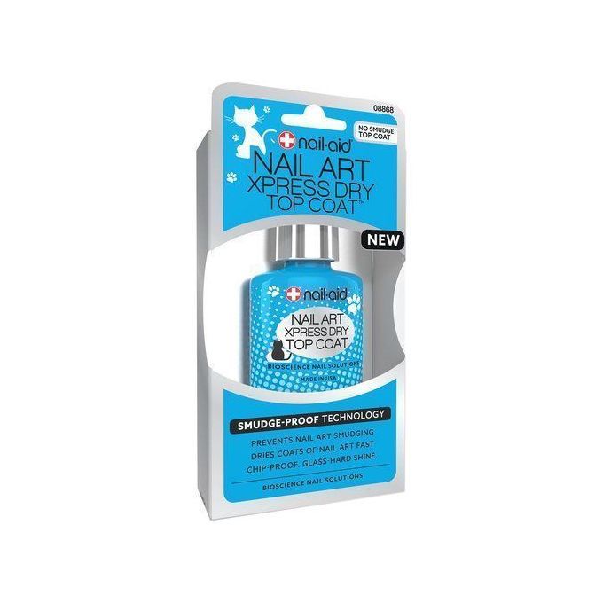 Nail Art Xpress Dry Top Coat, 0.55 Fl Oz, Protein Formula