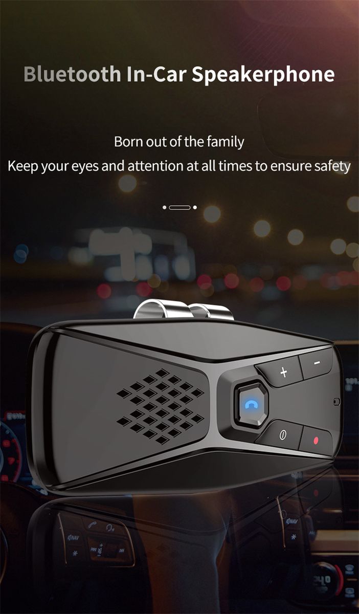 Wireless Bluetooth 5.0  Car Speakerphones
