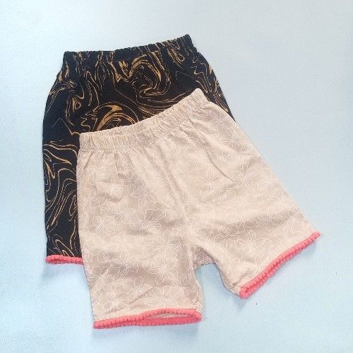 Stylish Girls 2piece Shorts Pant