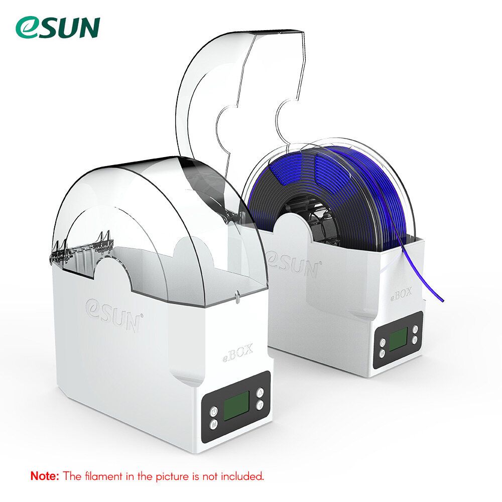 ESUN Filament Box Filament Storage Holder Keeping Filament Dry Measuring Filament Weight For 3D Printer Printing US Plug