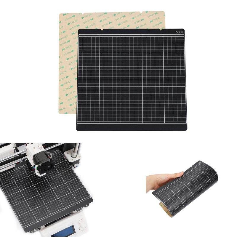 253.8*241mm MK3 Heated Bed Platform Sticker With 3M Backing For Prusa I3 3D Printer Part