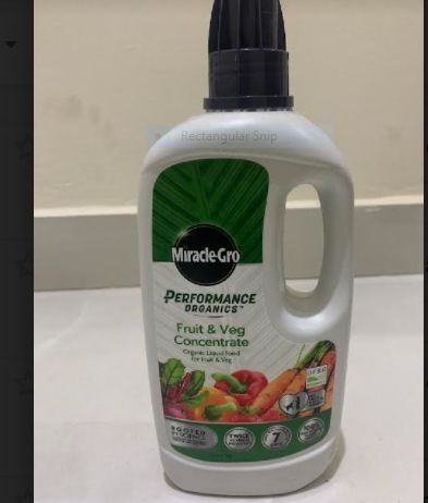 MIRACLE -GRO FRUIT&VEG CONCENTRATE-1kg