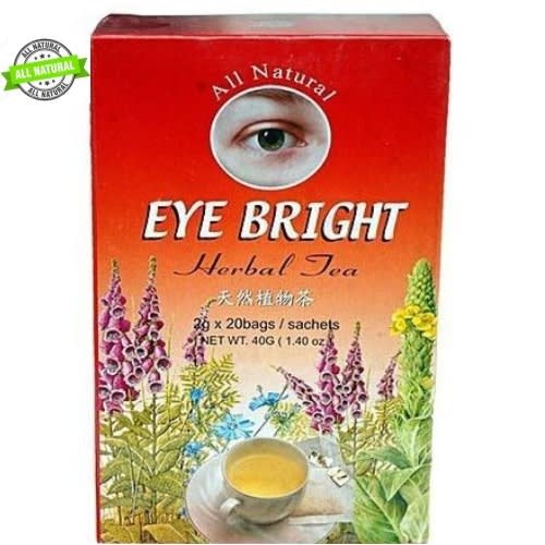 All Natural Eye Bright Herbal Tea – 20 Satchets