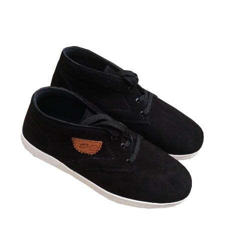Black Suede Boot