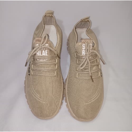 Men's Breathable Sneakers - Nude