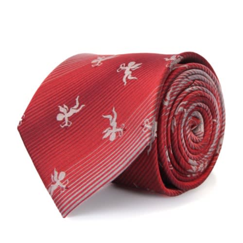 Cupids Red Love Silk Tie
