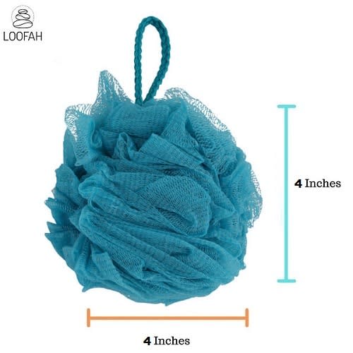 Baby & Toddler Bath Pouf Loofah Sponge - Teal