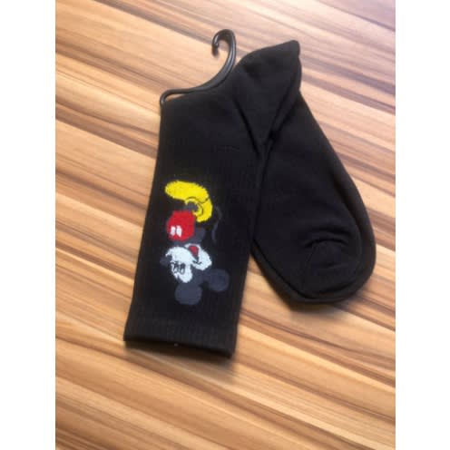 Mouse Black Luxury Cotton Socks