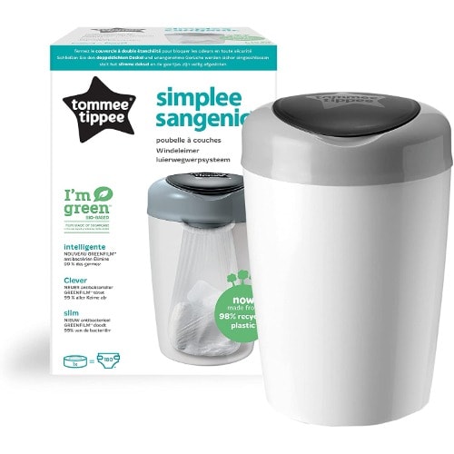 Simplee Sangenic Nappy Disposal Bin - Grey
