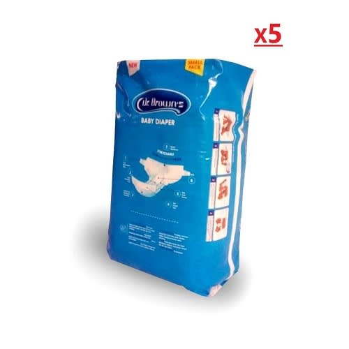 Baby Diapers (9 X 5 Diapers, Size 3, Small Pack)