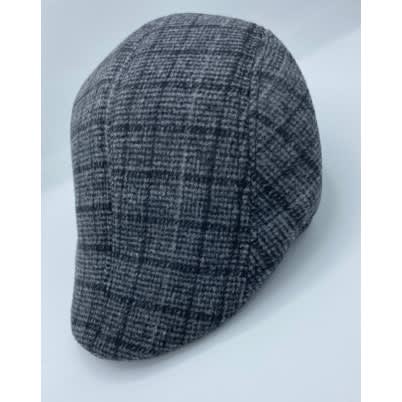 Pattern Panama Hat - Grey