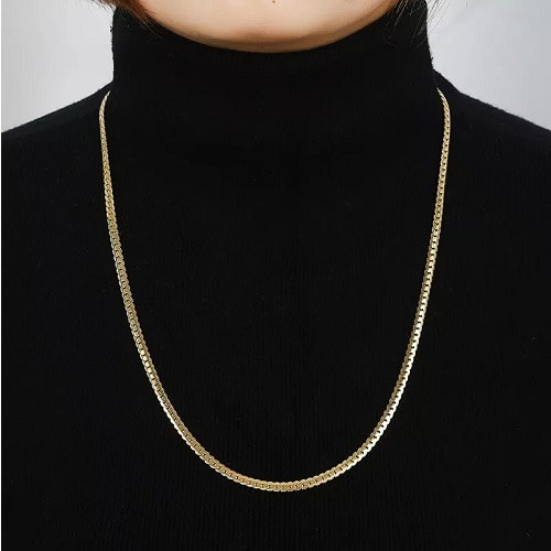Imprinted Chain Necklace