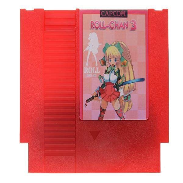 Rollchan 3 72 Pin 8 Bit Game Card Cartridge