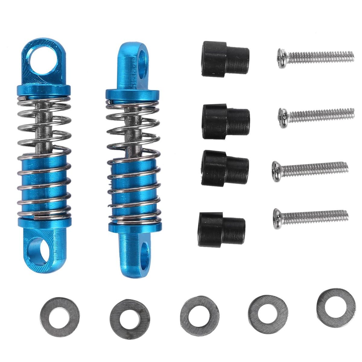 2Pcs RC Aluminum Shock Absorbers for WLtoys K969 K989 K999