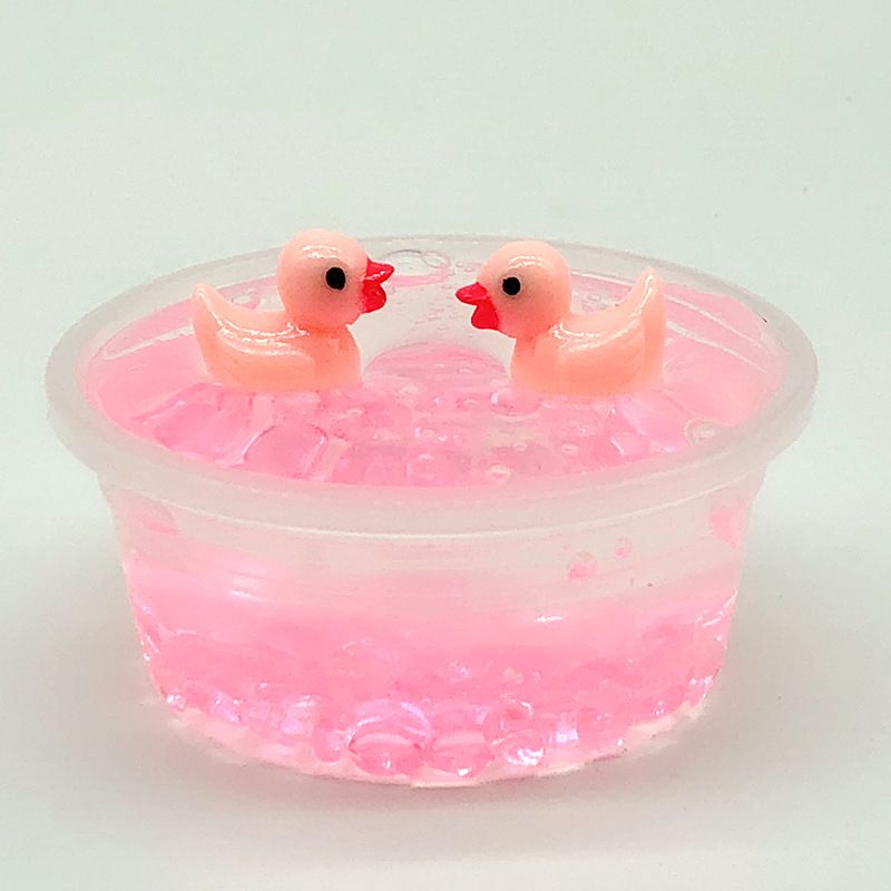 60ml DIY Slime Toys Duck Mud Mixing Cloud Slime Scented Stress Kids Clay Toy Kids Clay Relax Gifts Child Creative Handmade Craft