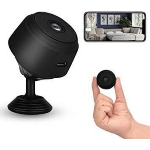 Wireless Wifi Spy Hd Mini Camera With Motion Detector And Stand