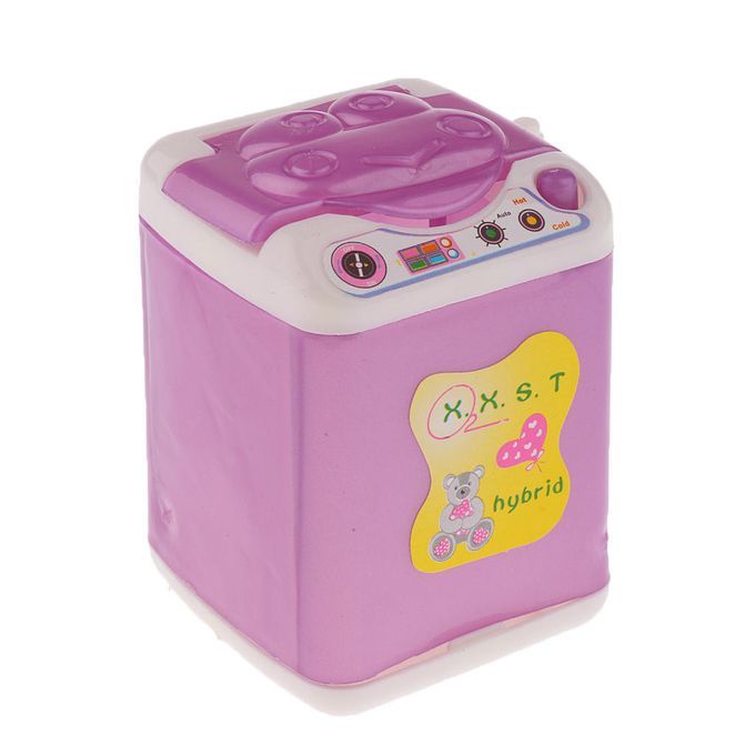 Doll House Furniture Laundry Room Cleaning Center Washer Dryer For