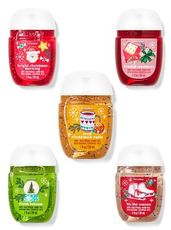 Christmas Morning PocketBac Hand Sanitizer, 5-Pack