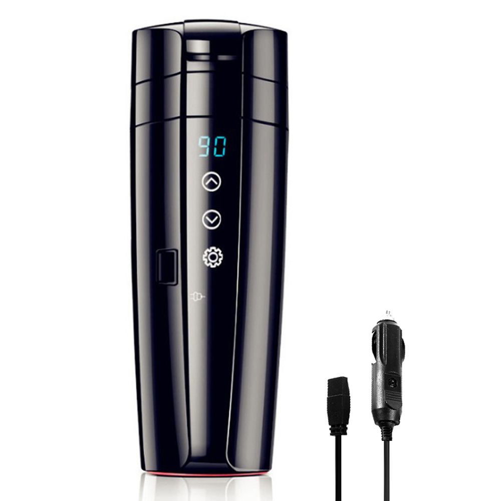 Car Heating Cup Hot Water Electric Kettle Mug Stainless