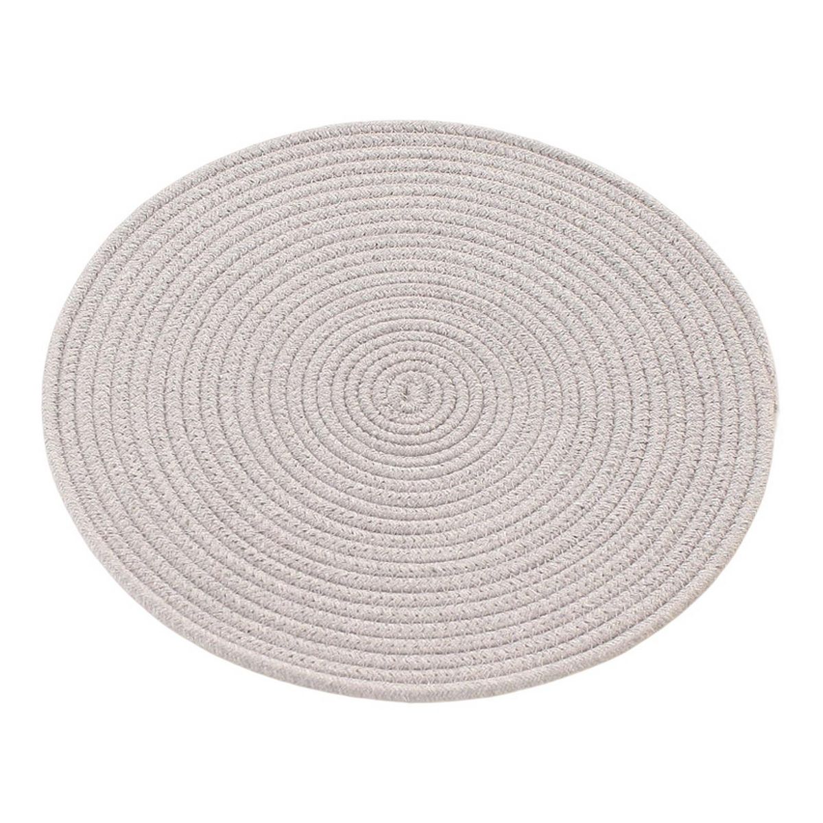 Chair Cushion Small Yoga Round Tatami Mat Chair Cushion Light Grey