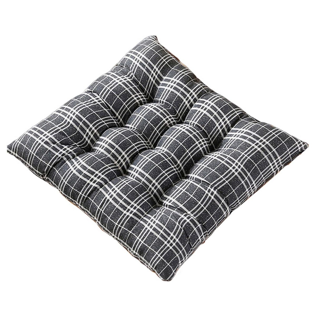 Sofa Cushion High-stretch 3D Cotton Filling Cushion Black