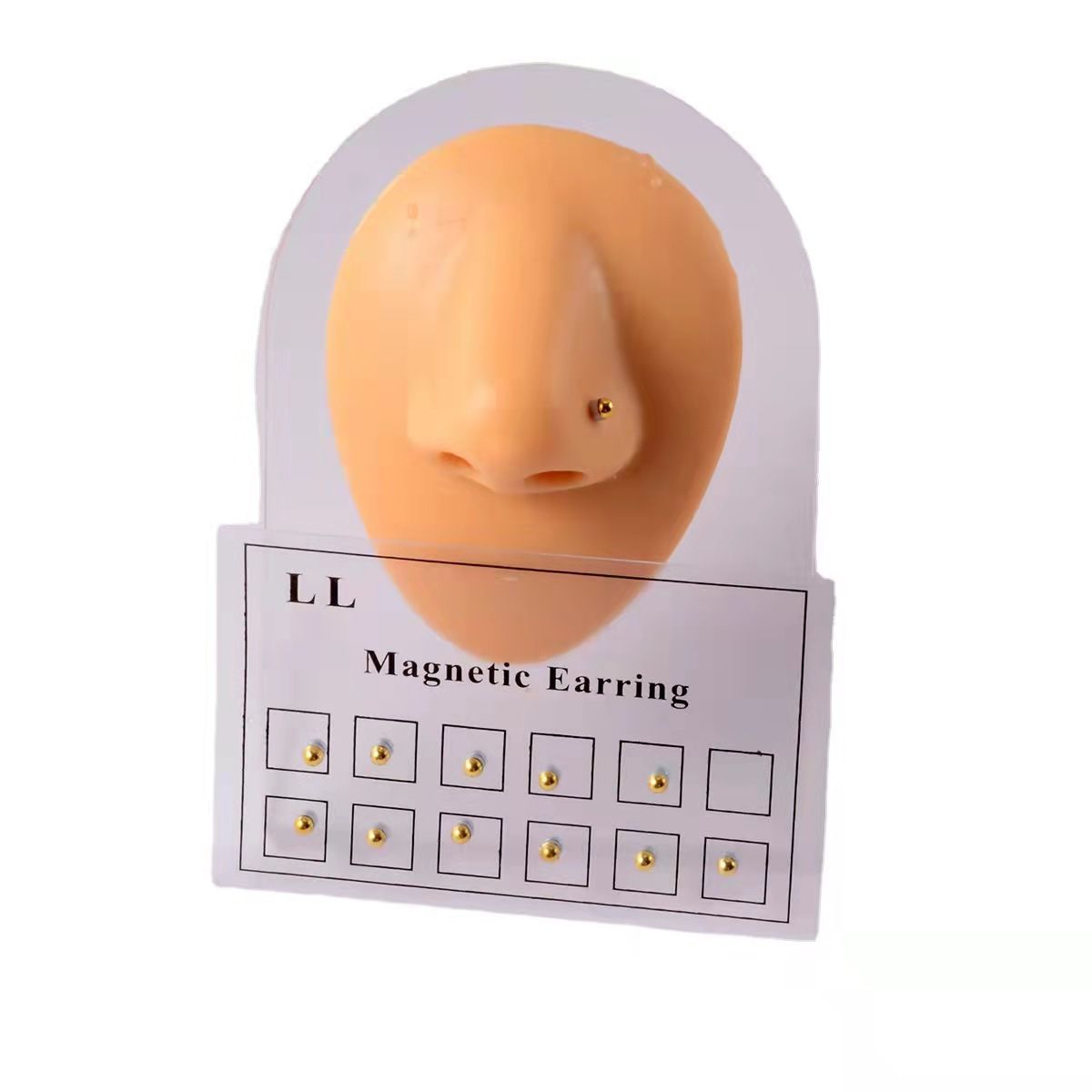 Magnetic  Nose  Stud 12 Pieces