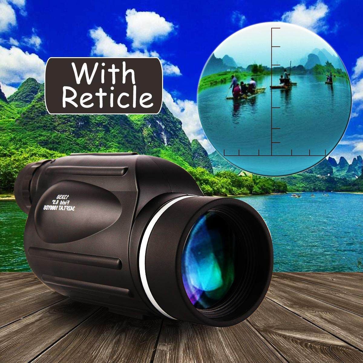 13x50 HD Rangefinder Spotting Scope With Measurable Reticle Waterproof