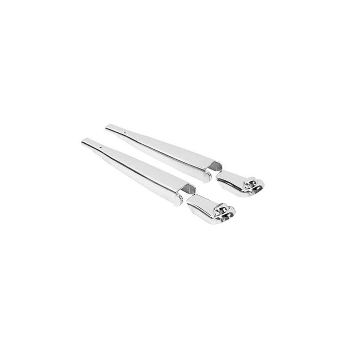 Silver Car Front Windshield Wiper Decoration C