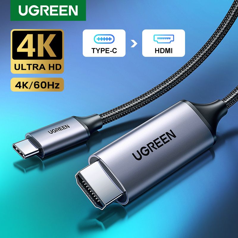 USB C HDMI Cable Type C To HDMI Thunderbolt 3 Converter 1.5M